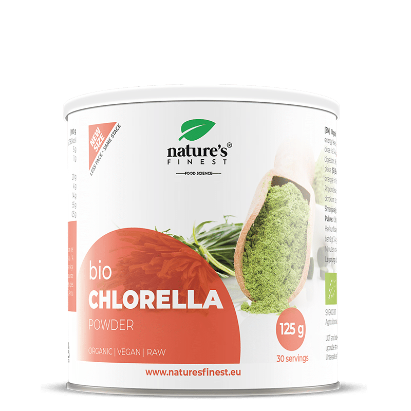 Chlorella w proszku Bio