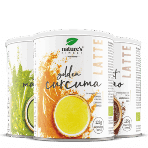 Zestaw napojów latte